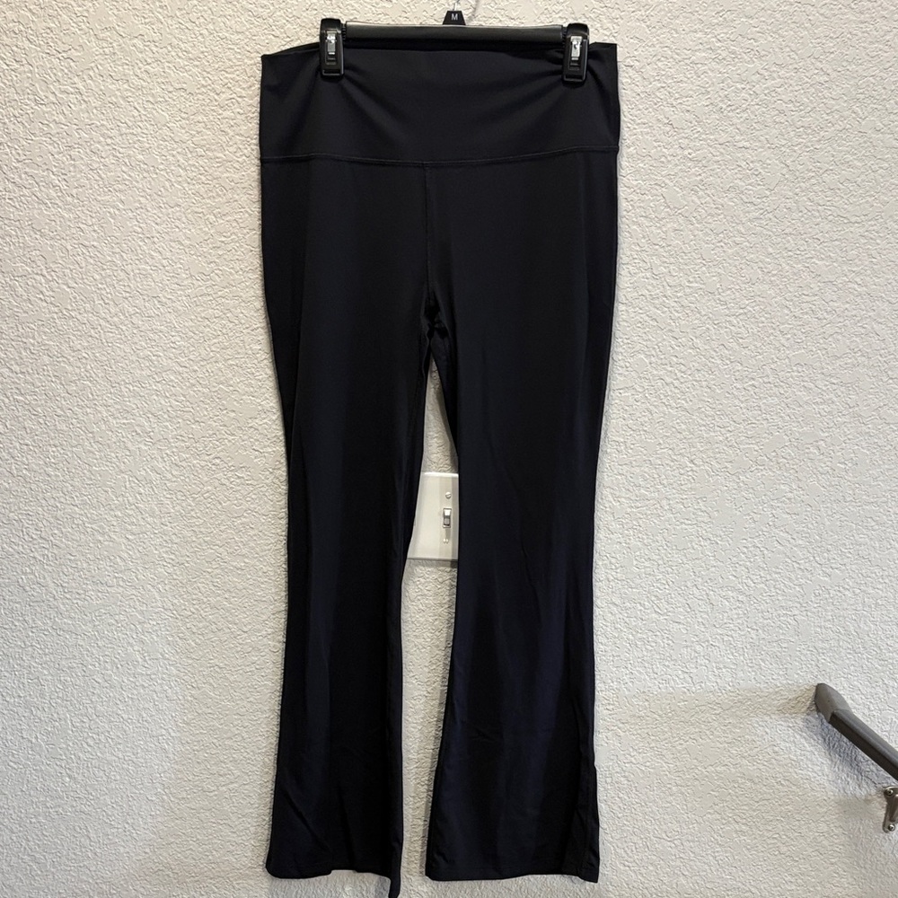 High rise flare leggings